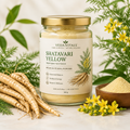 Shatavari Yellow Powder - Pure Ayurvedic Herb for Women's Health
