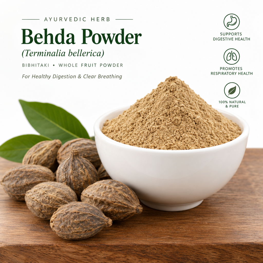 Behda Powder - Pure Terminalia Bellerica Digestion Hair Respiratory Ayurvedic