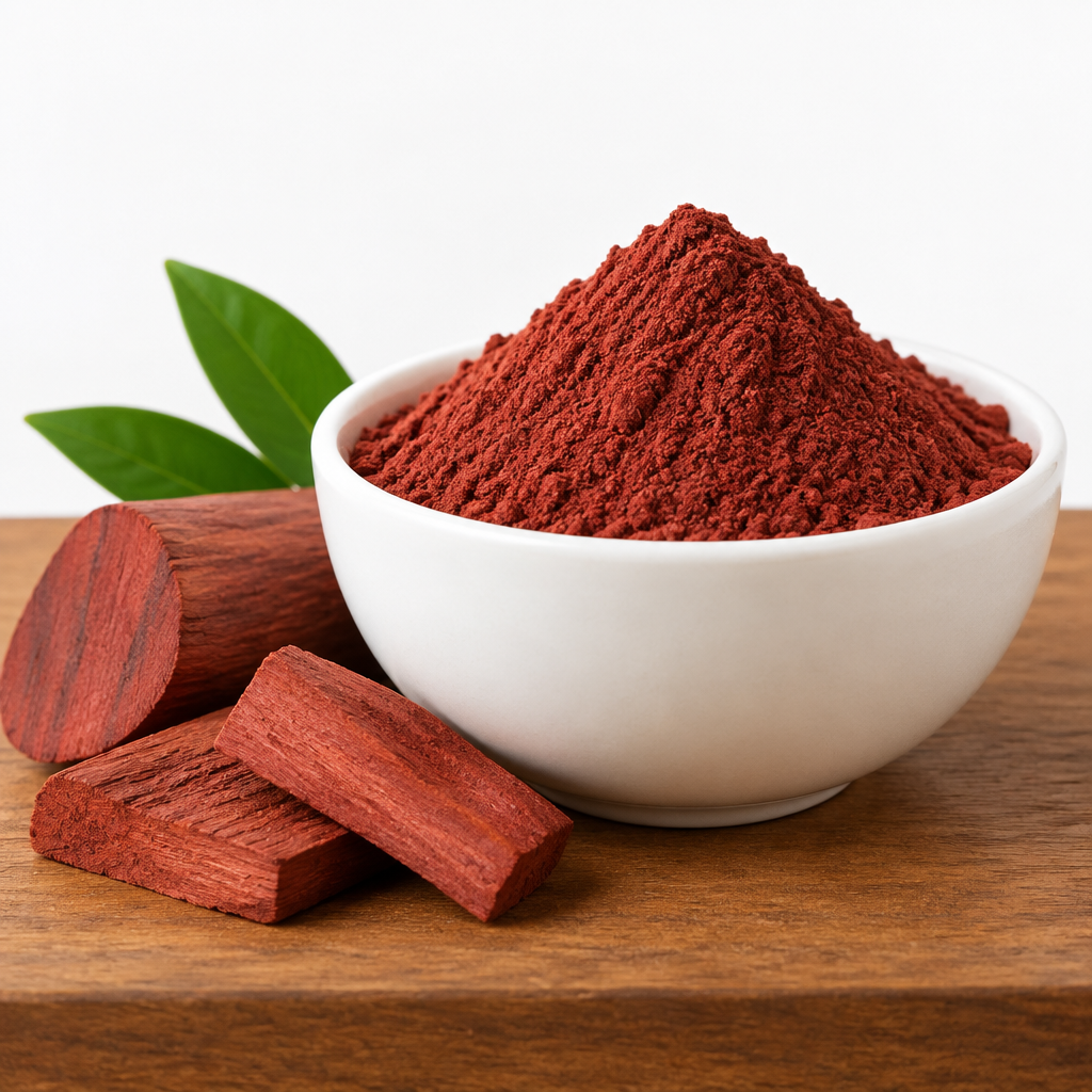 Red Sandal Powder - Pure Lal Chandan Skin Brightening Anti-Aging Ayurvedic