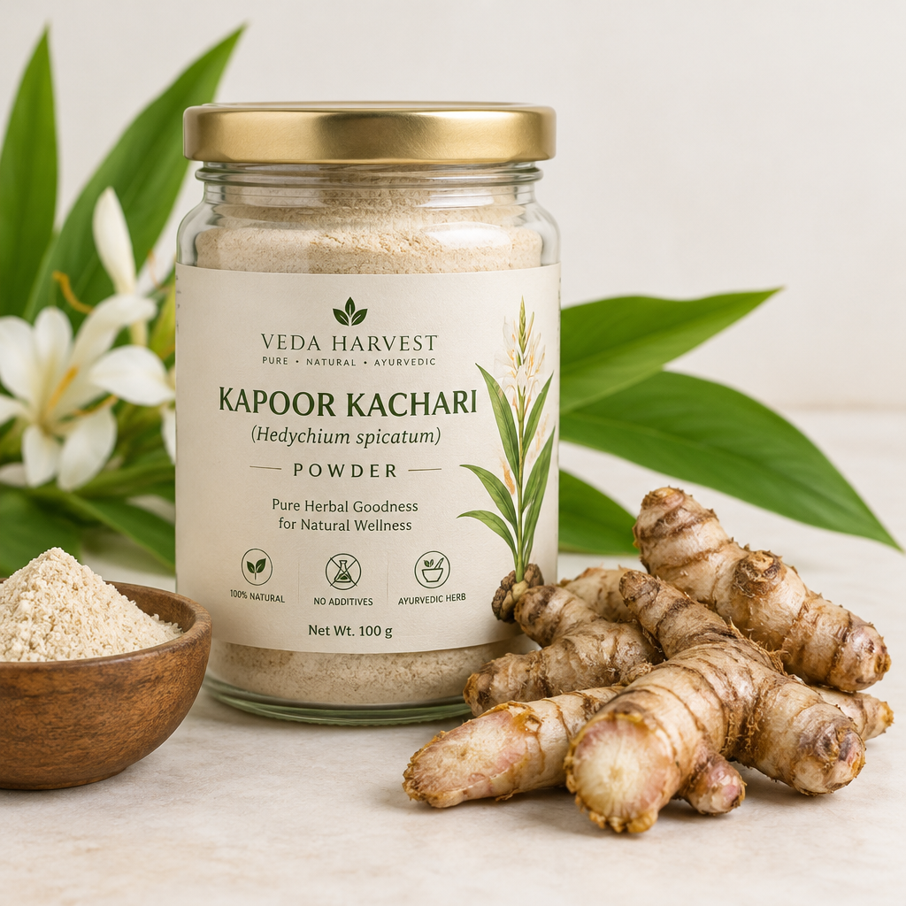 Kapoor Kachari Hedychium Spicatum Powder - Pure Ayurvedic Herb